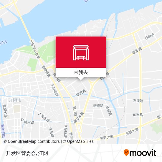 开发区管委会地图