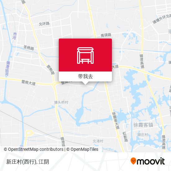 新庄村(西行)地图