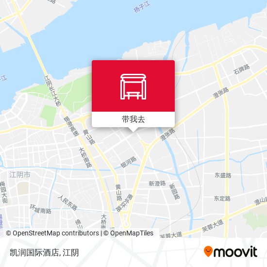 凯润国际酒店地图