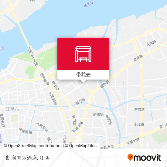 凯润国际酒店地图