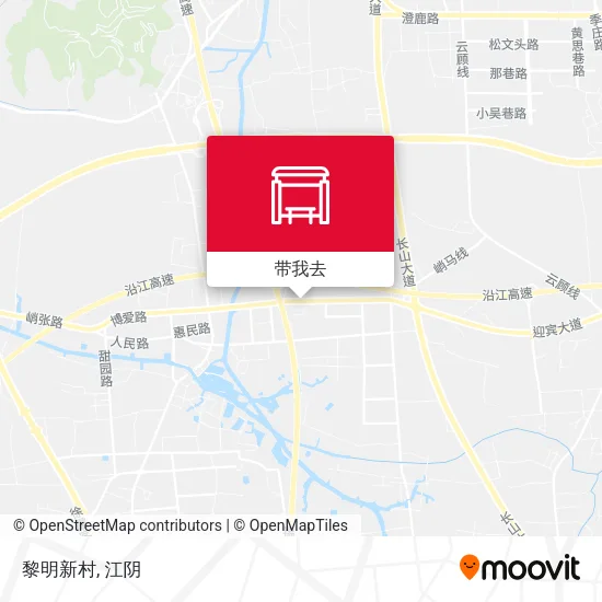 黎明新村地图