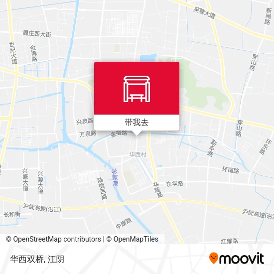 华西双桥地图