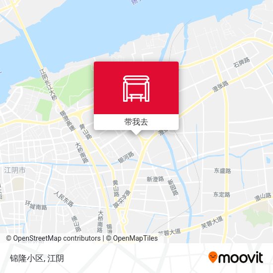锦隆小区地图