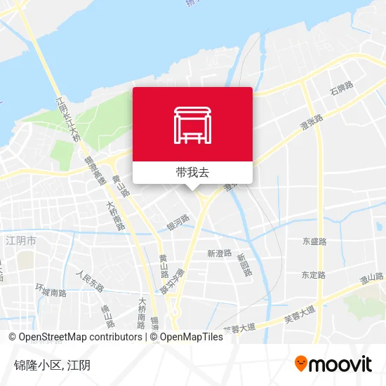 锦隆小区地图