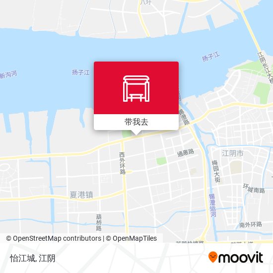 怡江城地图