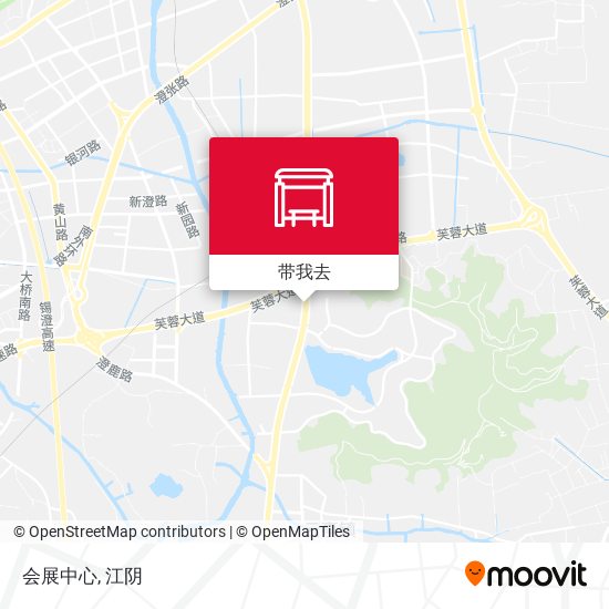 会展中心地图