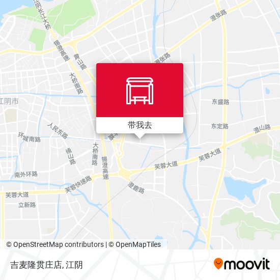 吉麦隆贯庄店地图