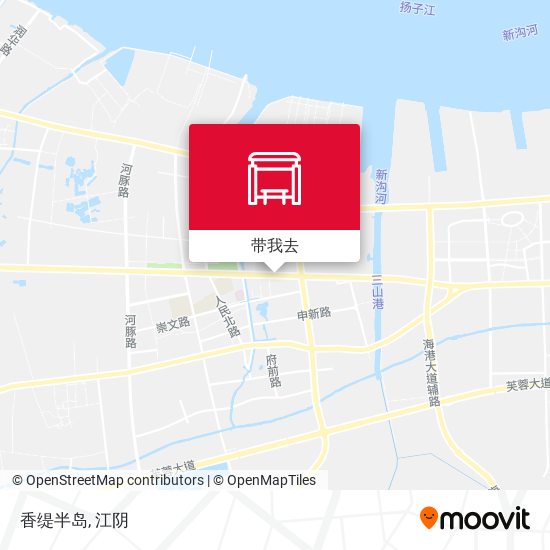 香缇半岛地图