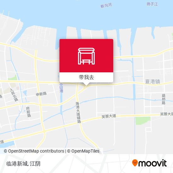 临港新城地图