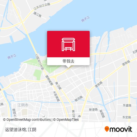 远望游泳馆地图