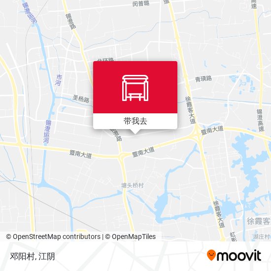 邓阳村地图