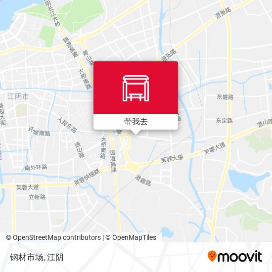 钢材市场地图