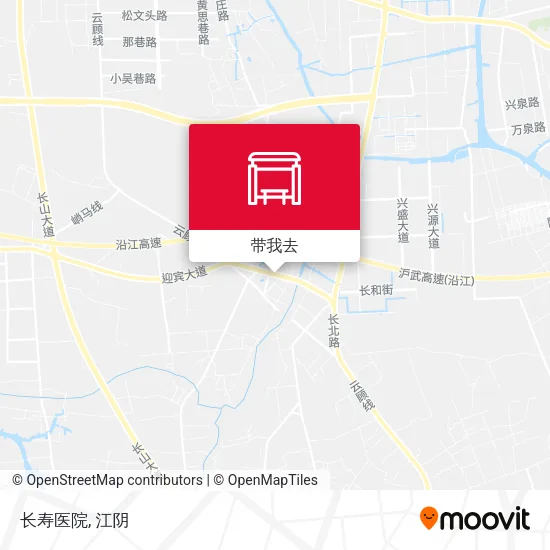 长寿医院地图
