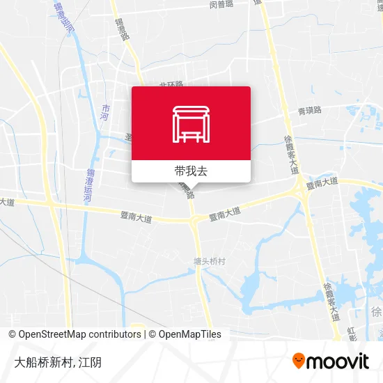 大船桥新村地图