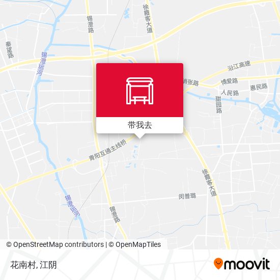 花南村地图