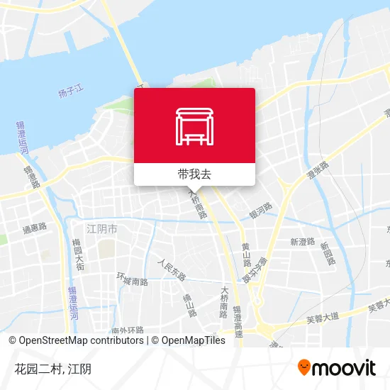 花园二村地图