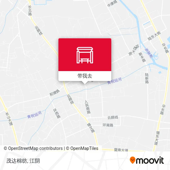 茂达棉纺地图