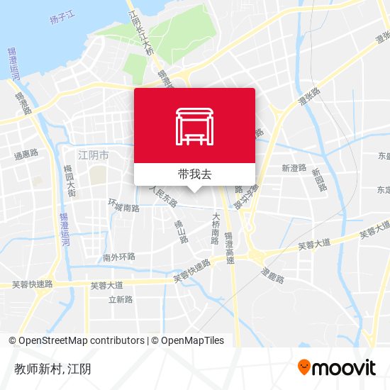 教师新村地图