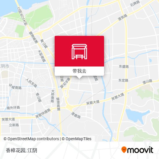 香樟花园地图
