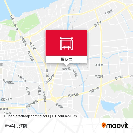 新华村地图