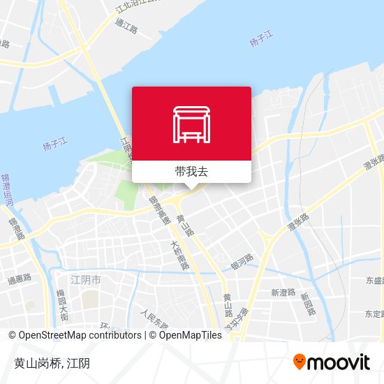 黄山岗桥地图