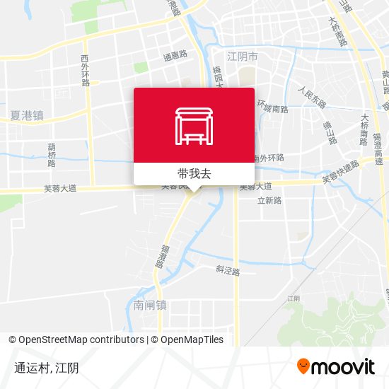 通运村地图