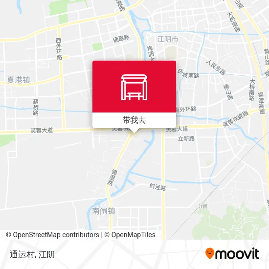 通运村地图