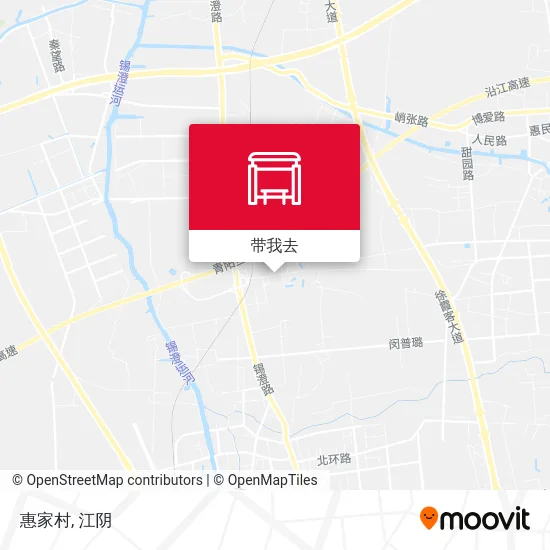 惠家村地图