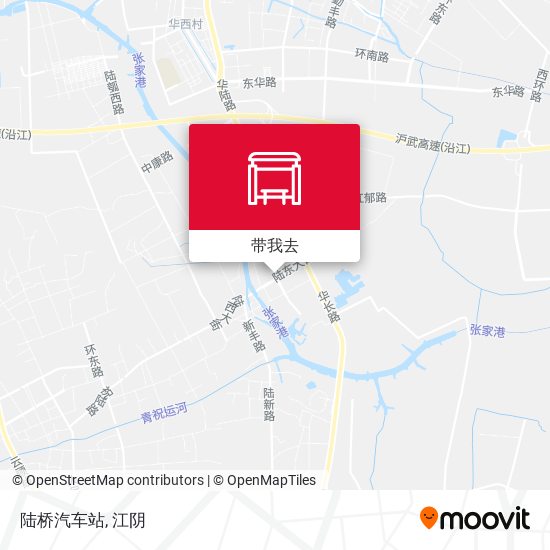 陆桥汽车站地图