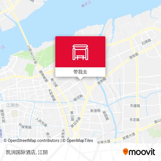 凯润国际酒店地图