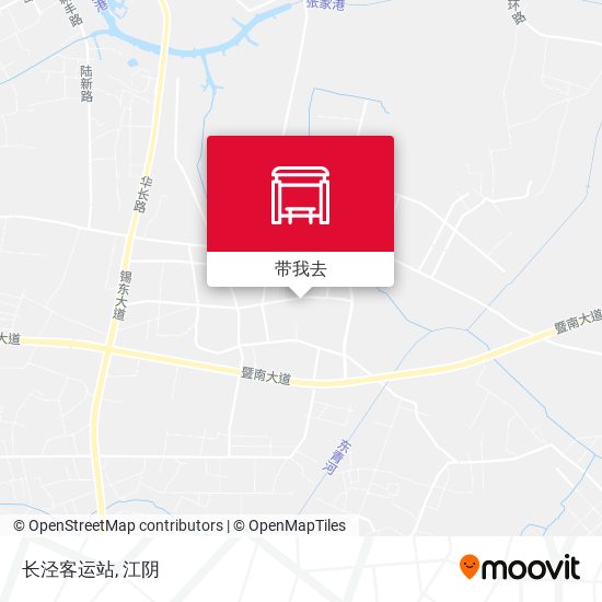长泾客运站地图