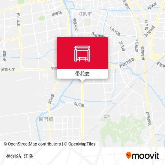 检测站地图