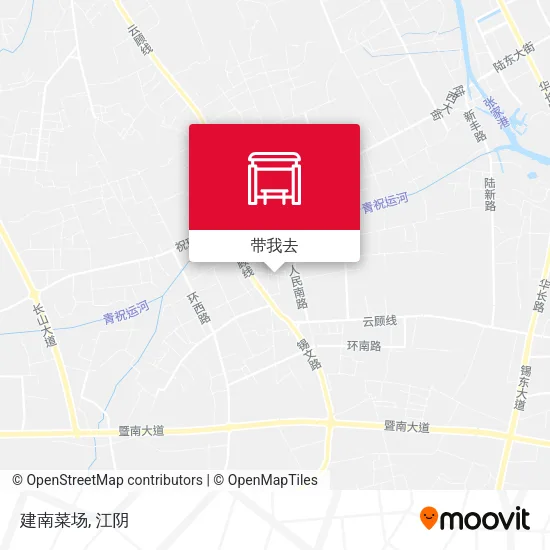 建南菜场地图