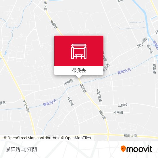 景阳路口地图