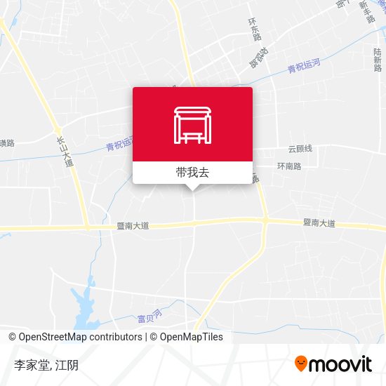 李家堂地图