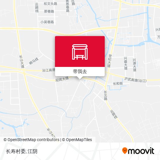 长寿村委地图