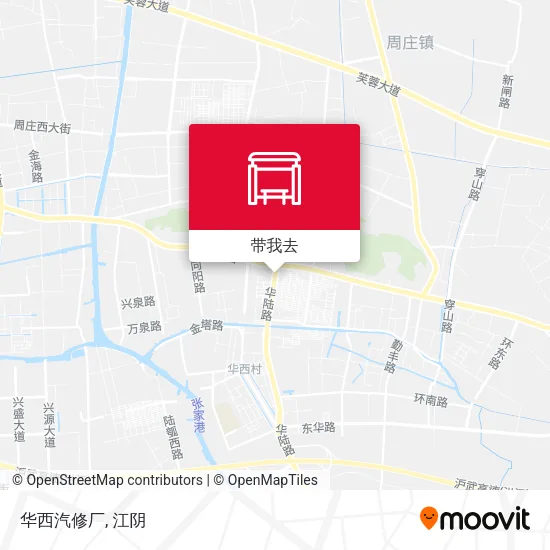 华西汽修厂地图
