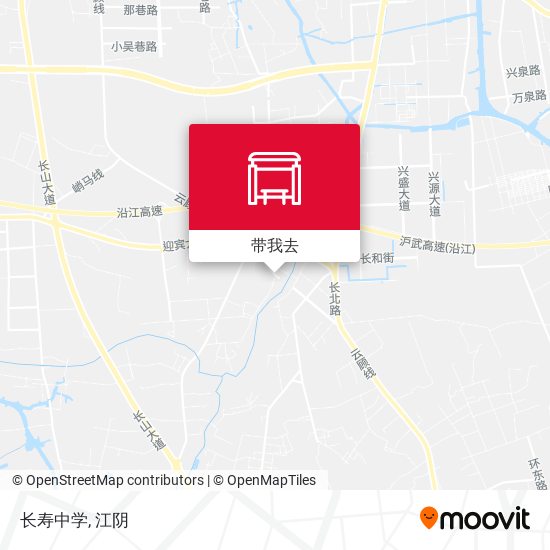 长寿中学地图