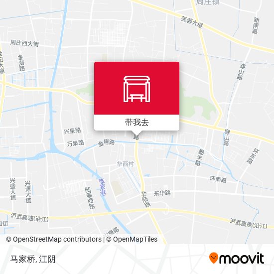 马家桥地图