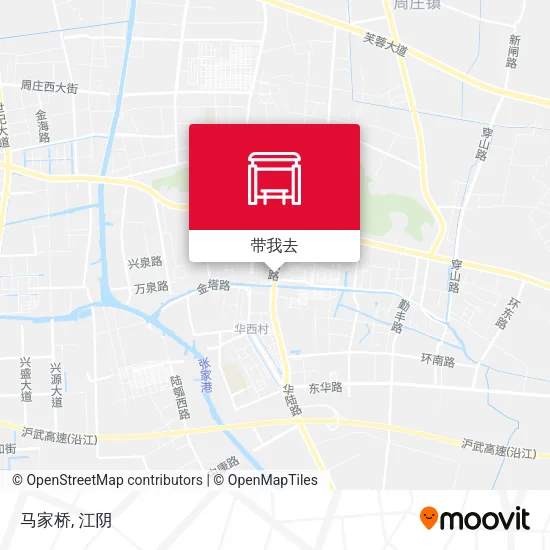 马家桥地图
