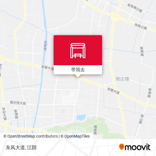 东风大道地图