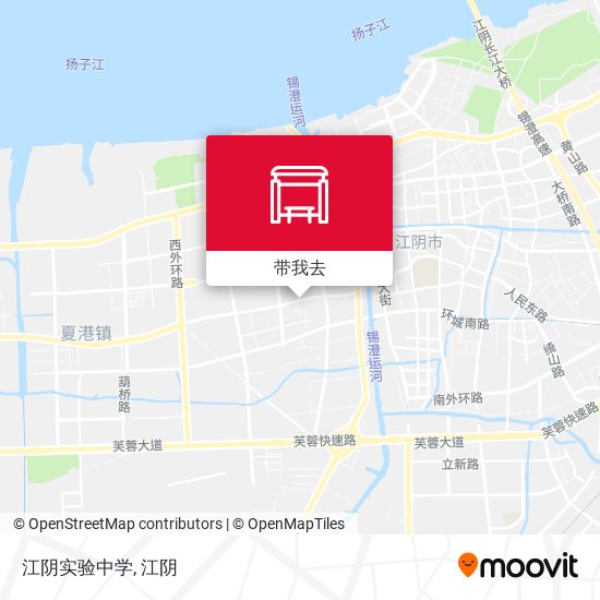 江阴实验中学地图