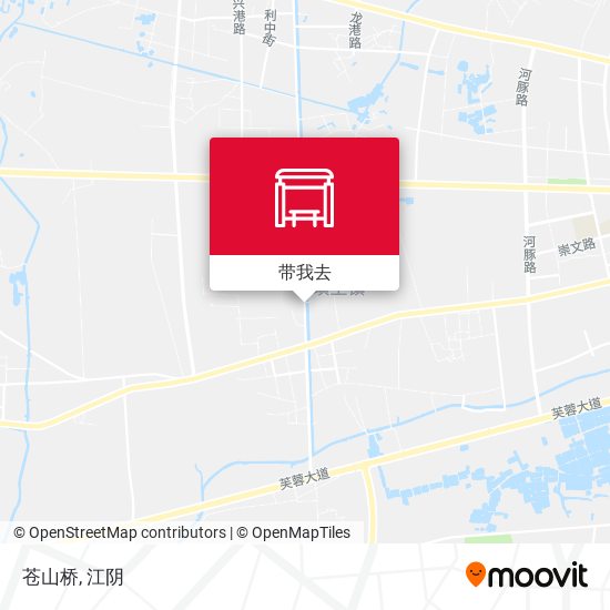 苍山桥地图