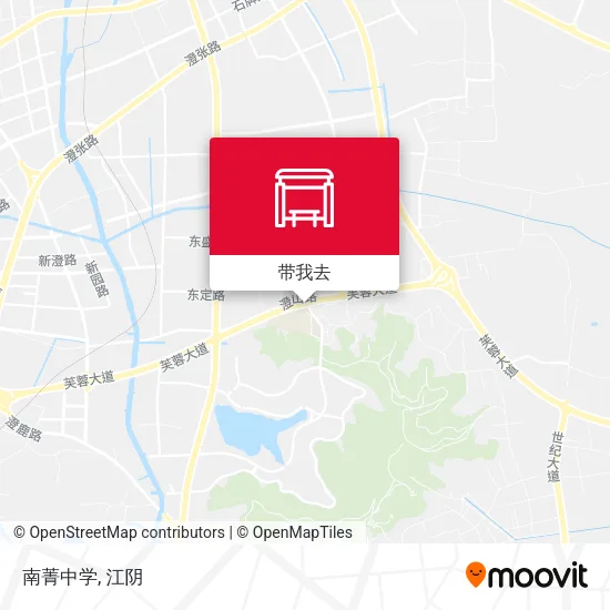 南菁中学地图