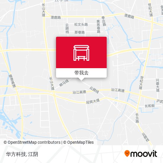 华方科技地图