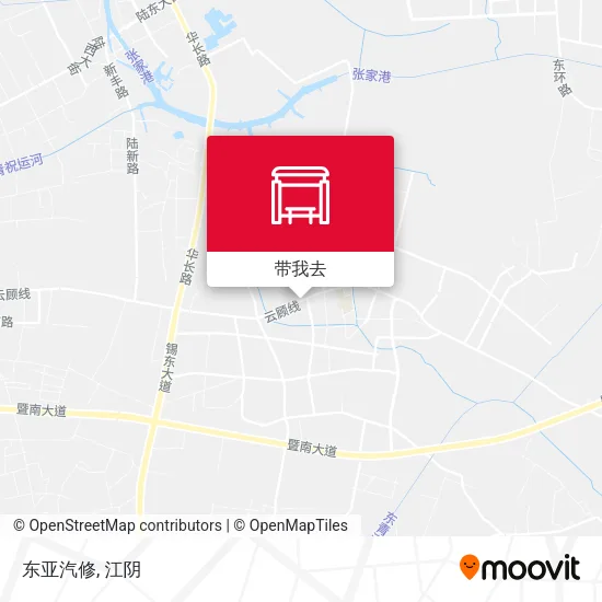 东亚汽修地图