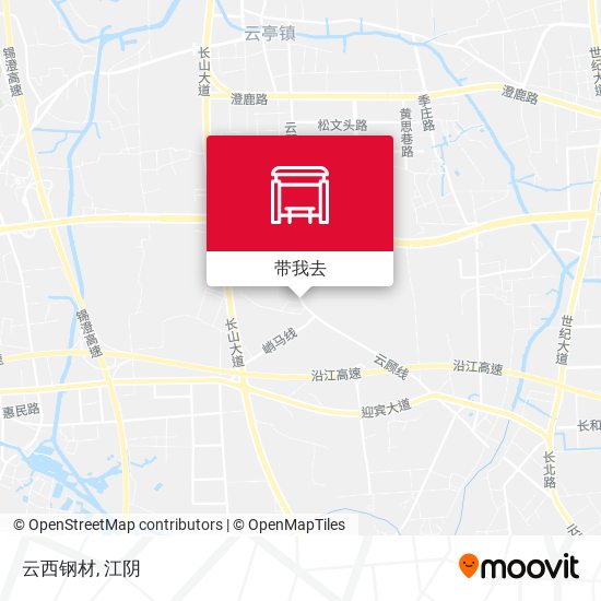 云西钢材地图