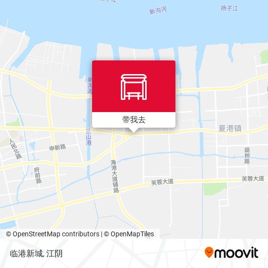 临港新城地图