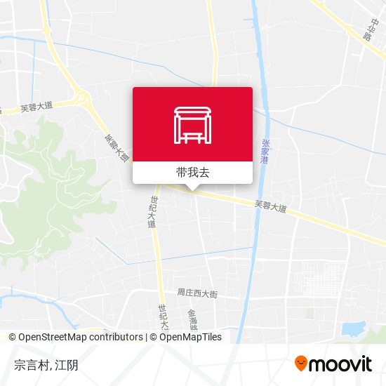 宗言村地图