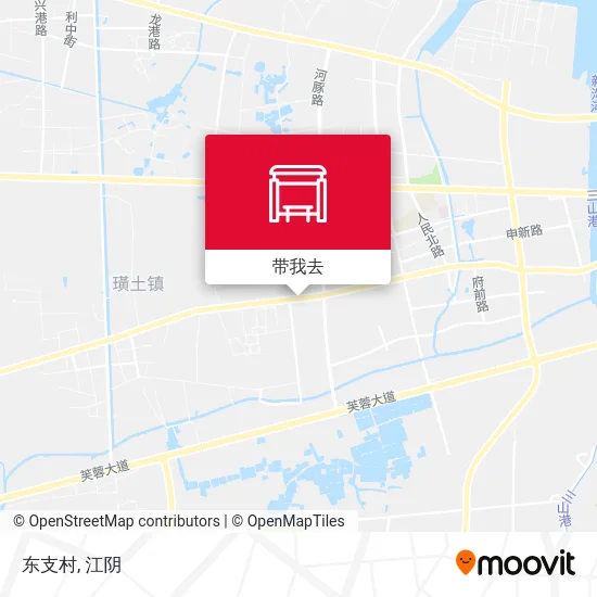 东支村地图